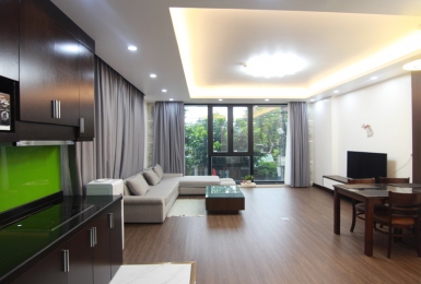 Modern 01 bedroom apartment for rent in Xuan Dieu, Tay Ho, Hanoi